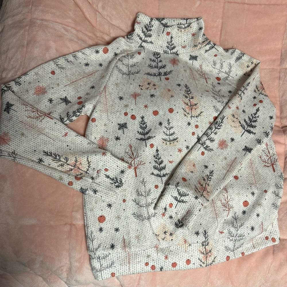 Patterned Knit Sweater